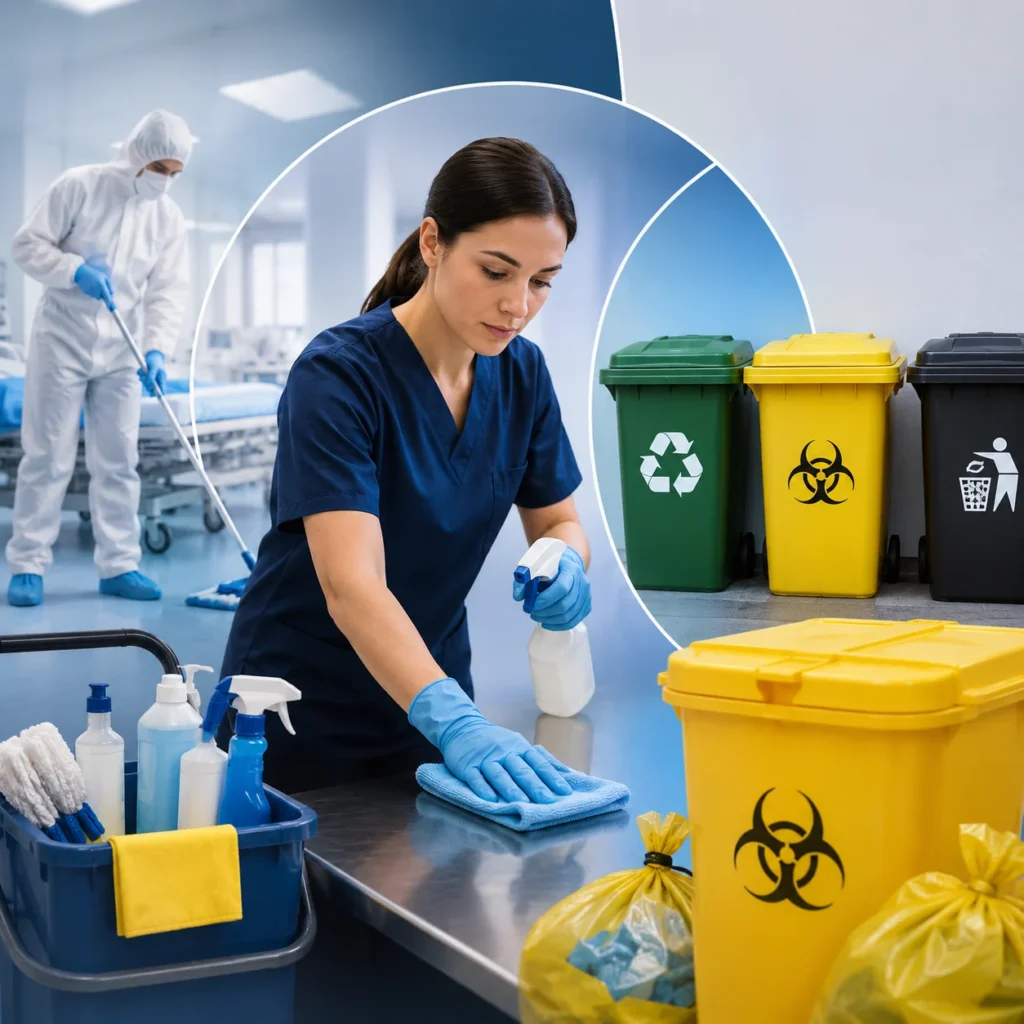 Cleaning Decontamination and Waste Management