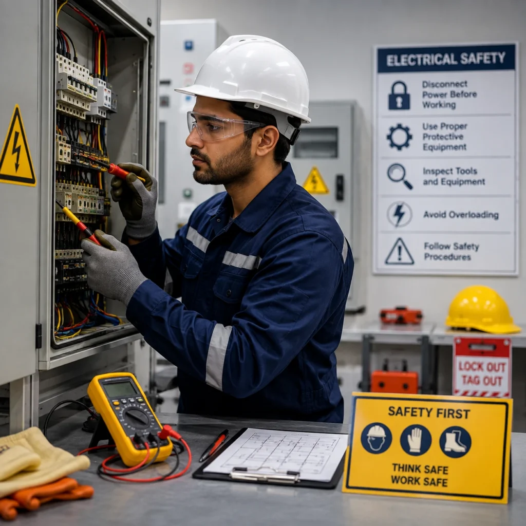 Electricity and Safety Precautions Certificate