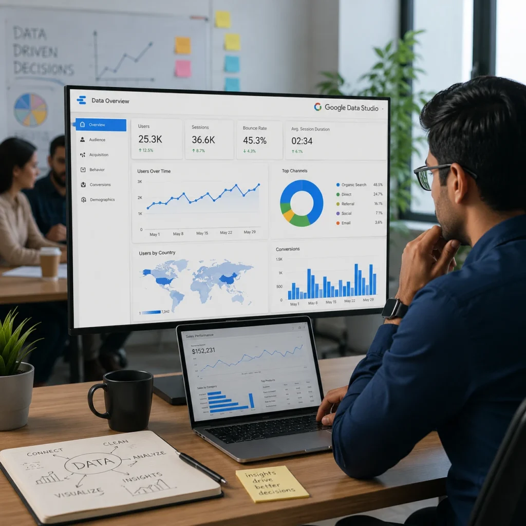 Google Data Studio Data Analytics