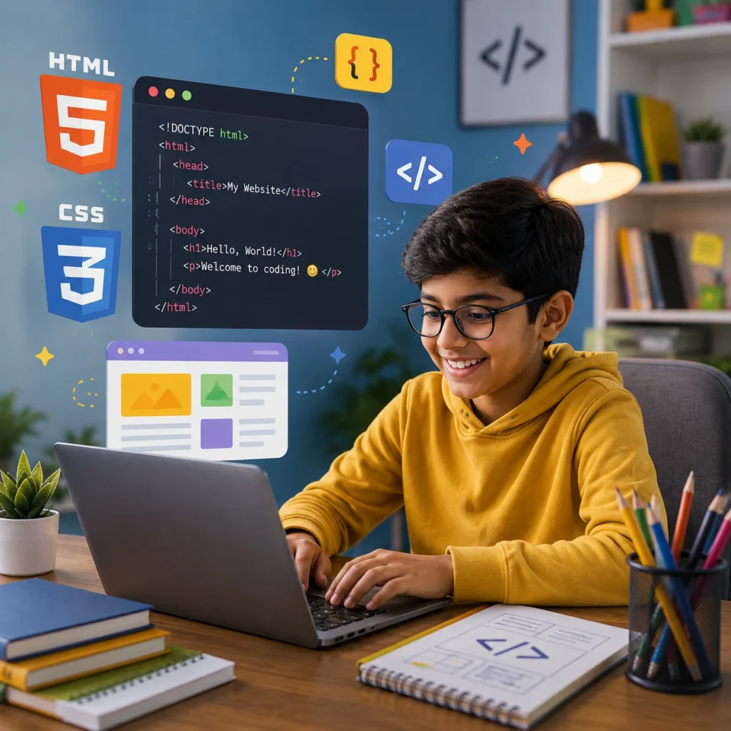 HTML and CSS Coding for Beginners and Kids