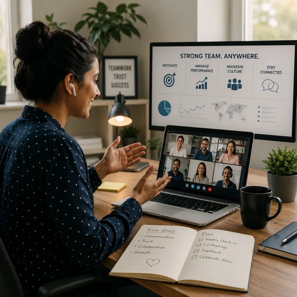 Motivating, Performance Managing and Maintaining Team Culture in a Remote Team