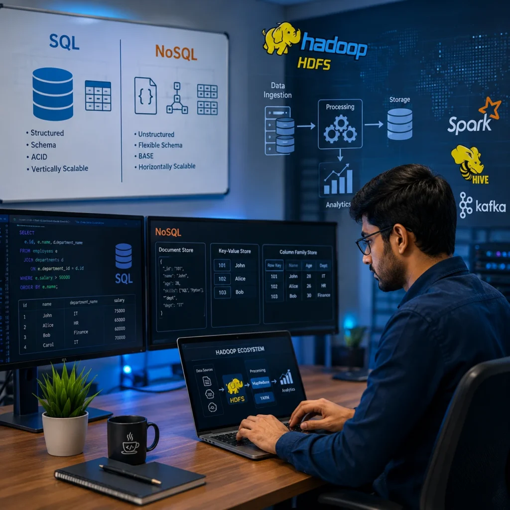 SQL NoSQL Big Data and Hadoop